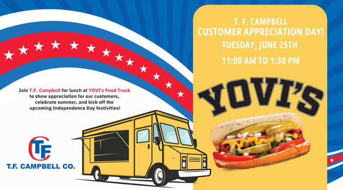 Customer Appreciation Lunch on June 25th!